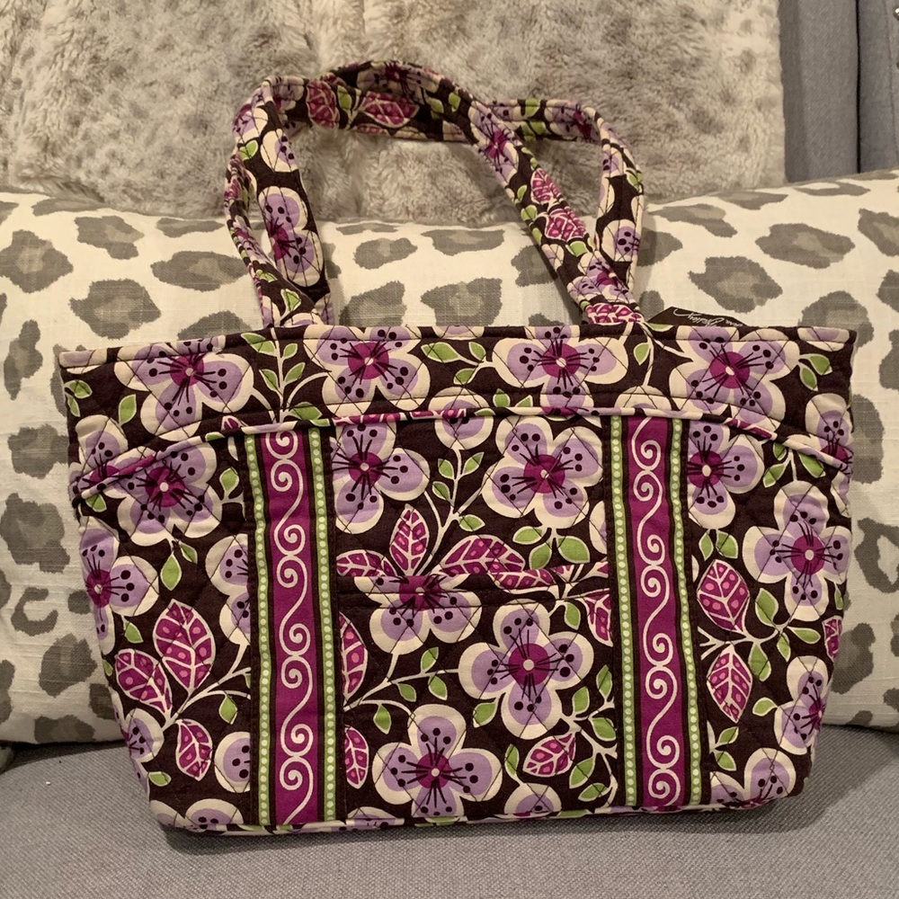 Flowered Vera Bradley bag